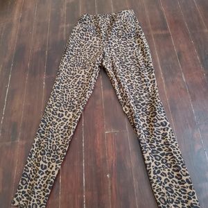 High waist Cheetah pants